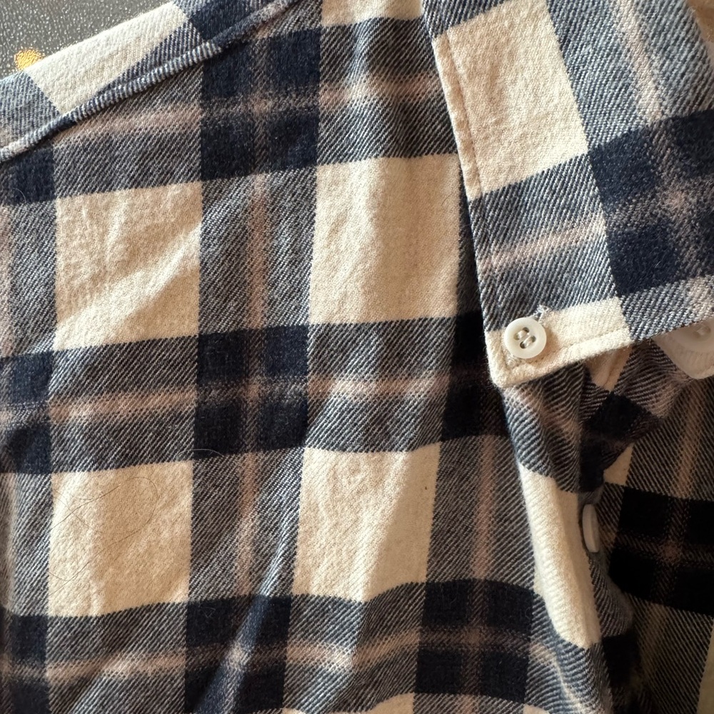 Sunspell Men's Shirt - Black and White Plaid - Picture 3 of 3